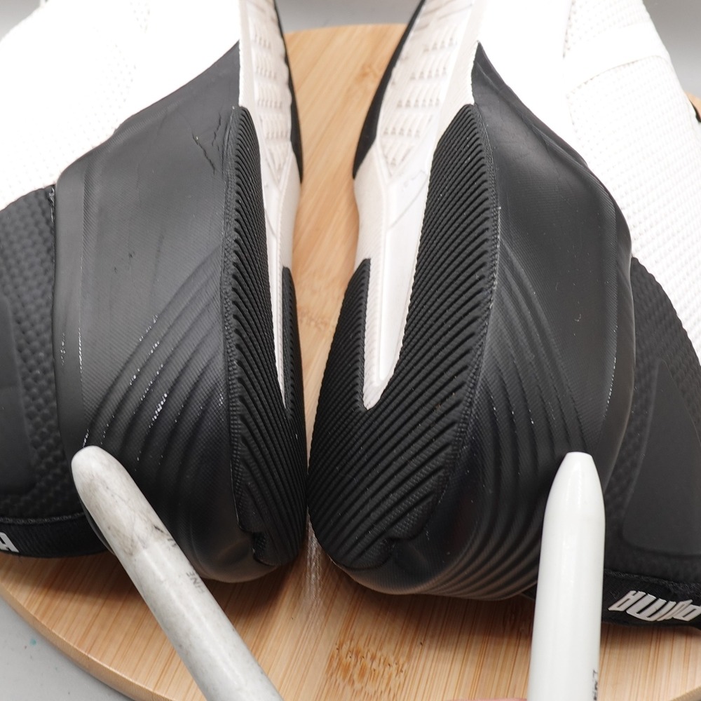 Puma Shoes Men 13 White Black Retaliate Training Athletic Sneaker 192340-19 Flaw - Picture 7 of 12
